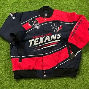 💥 Vintage NFL Houston Texans Jacket